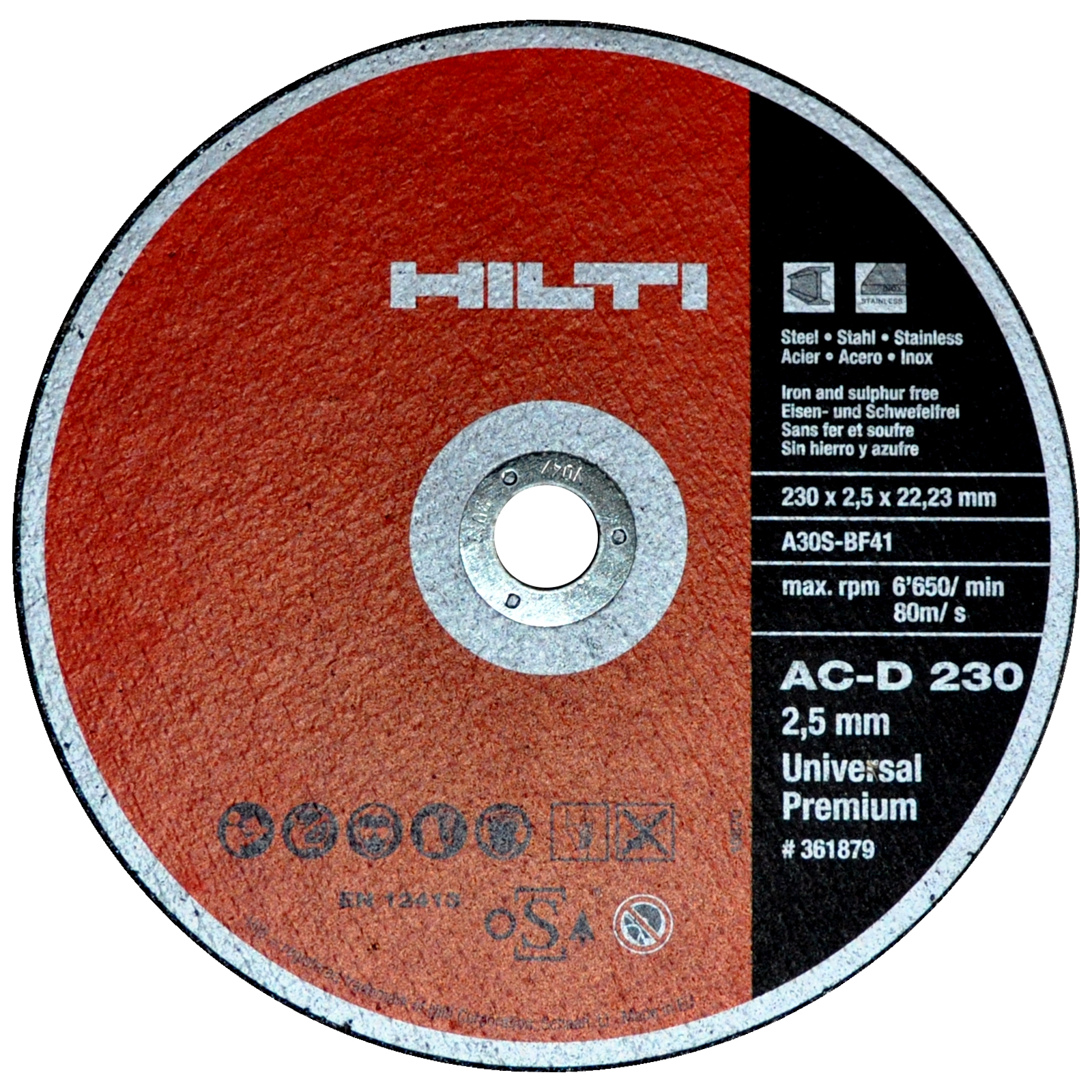   1 |  | Hilti -  -  2302,522,23     A60SBF41 6650 /  21963-2002