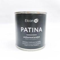 Эмаль ELCON PATINA  термостойкая  золото 0,2кг