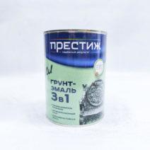 Грунт эмаль 3 в 1 “Престиж” белая 0,9