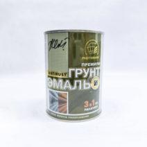 Грунт эмаль по ржавчине 3 в 1 желтая 0,9