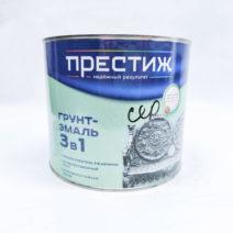Грунт эмаль 3 в 1 “Престиж” серая 1,9