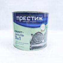 Грунт эмаль 3 в 1 “Престиж” белая 1,9