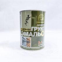 Грунт эмаль по ржавчине 3 в 1 красная 0,9