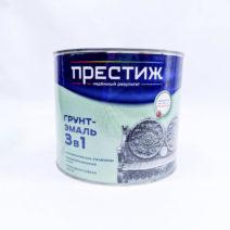 Грунт эмаль 3 в 1 “Престиж” красно-коричневая 1,9